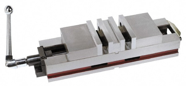 Value Collection 428-12601 Machine Vise Double-Station, 101.60 mm Jaw Opening, Stationary Base, Precision