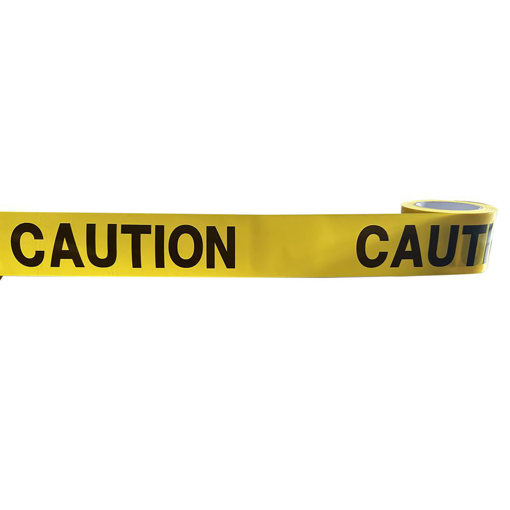 PRO-SAFE BT-CAUTION23300 Barricade & Flagging Tape Tape Type Barricade Legend CAUTION Material Polypropylene Thickness (mil) 2 Overall Length 300.00ft Roll Length (Feet) 300