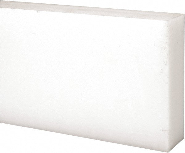 USA Industrials BULK-PS-AC-251 Plastic Bar Acetal, 1" Thick, 48" Long, Natural Color