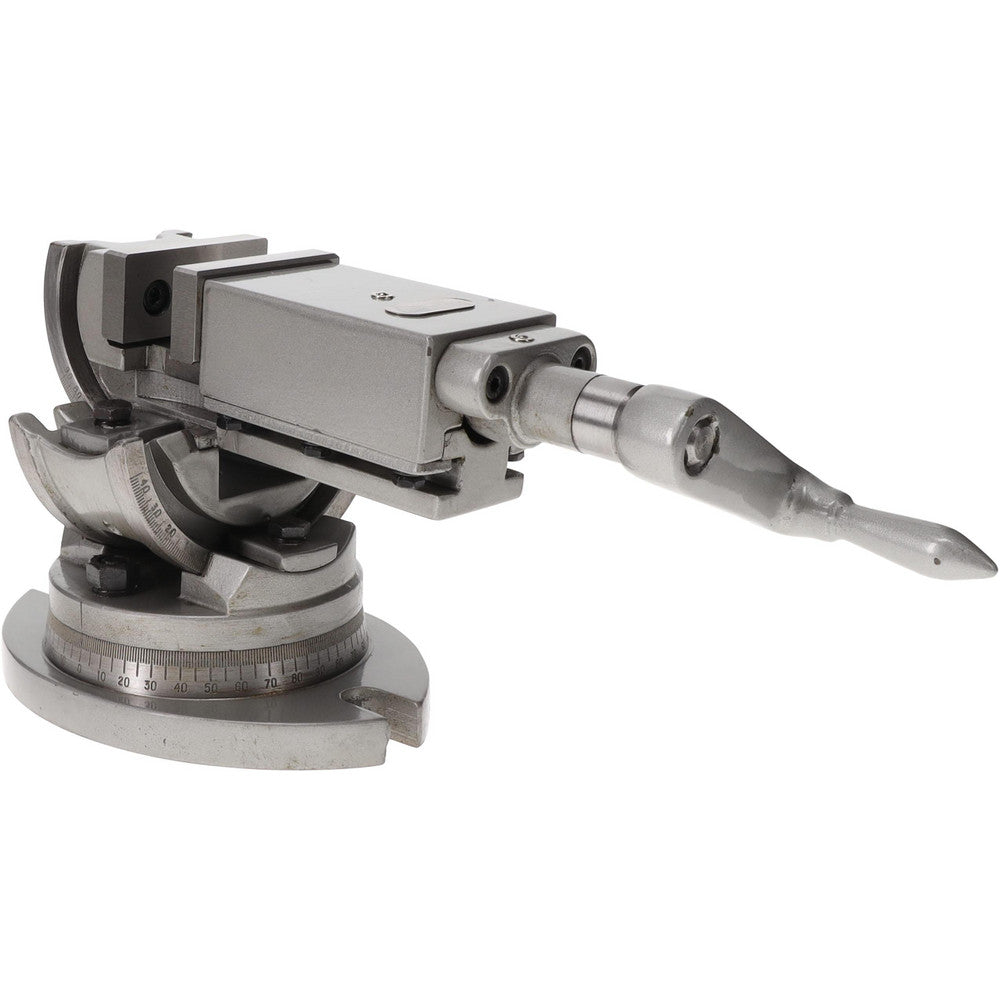Gibraltar 110050 Machine Vise Single-Station, 2.00" Jaw Width, 2" Jaw Opening, Swivel Base, Precision