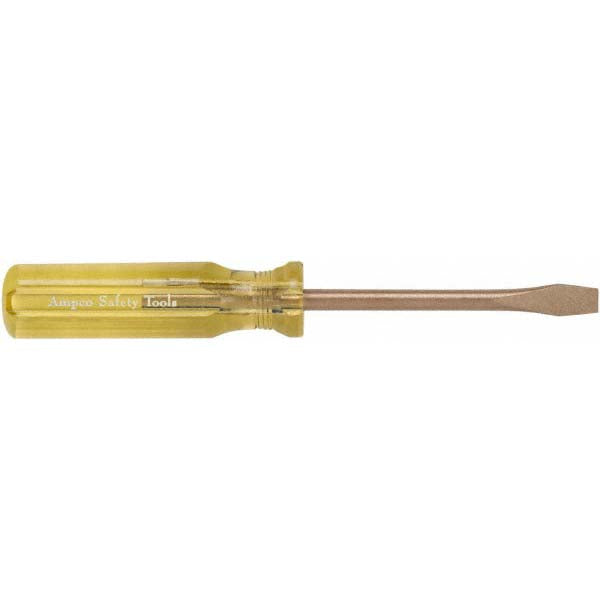 Ampco S-36 Slotted Screwdriver 5/32" Width, 8-1/2" OAL, 4-3/4" Blade Length