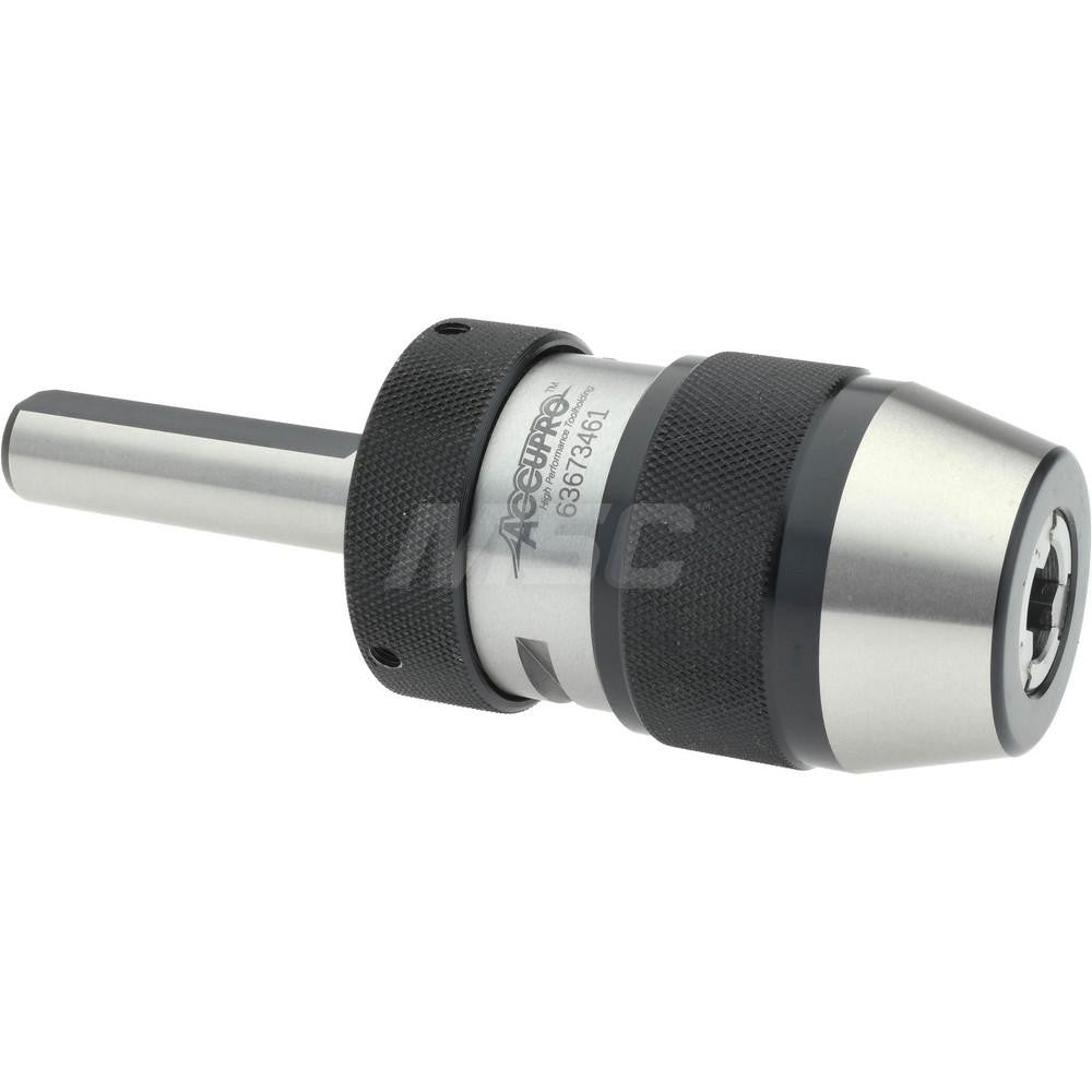 Accupro SPS1358700MSC Drill Chuck 1/32 to 1/2" Capacity, Integral Shank Mount