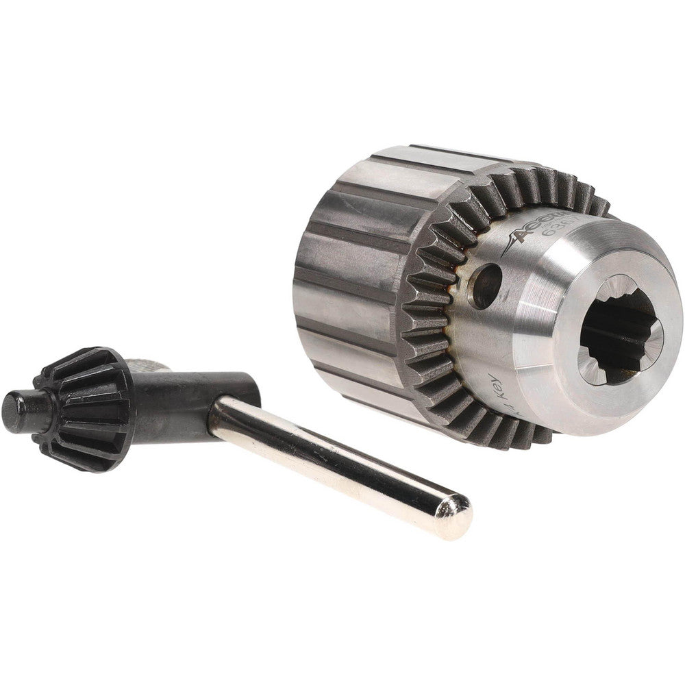 Accupro CY01916040MSC Drill Chuck 13/64 to 3/4" Capacity, Tapered Mount, JT3