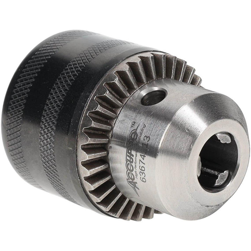 Accupro CL01310000MSC Drill Chuck 3/64 to 1/2" Capacity, Threaded Mount, 1/2-20 in