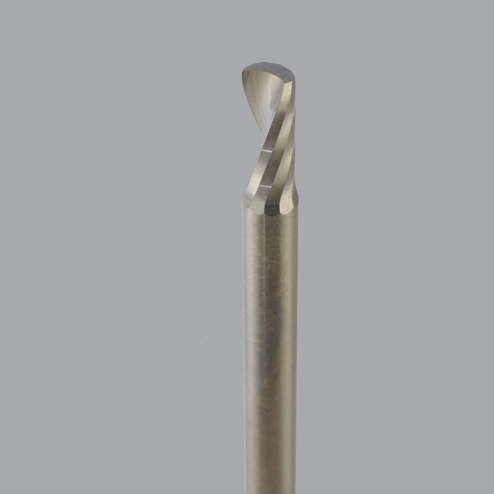 Onsrud 63-762 Spiral Router Bit 0.125" Dia, 0.5" LOC, 1/4" Shank Dia, Upcut