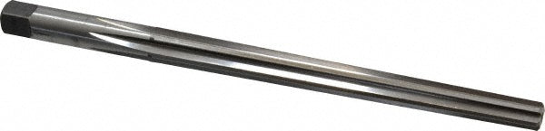 Cleveland C24262 Taper Pin Reamer #7 Pin, 0.3297" Small End, 0.422" Large End, High Speed Steel