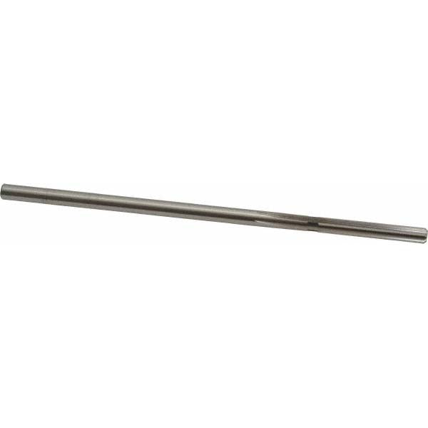 Cleveland C25404 Chucking Reamer #6, 5" OAL, 1-1/4" Flute Length, Straight Flute, Straight-Cylindrical Shank, HSS