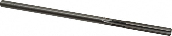 Cleveland C25550 Chucking Reamer 17/64" Dia, 6" OAL, 1-1/2" Flute Length, Straight Flute, Straight-Cylindrical Shank, HSS