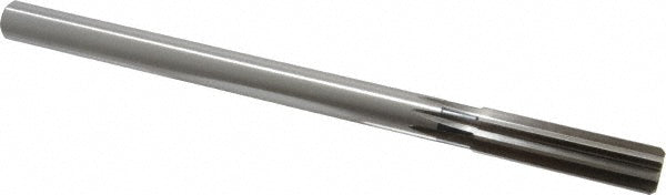 Cleveland C26351 Chucking Reamer 5/8" Dia, 9" OAL, 2-1/4" Flute Length, Straight Flute, Straight-Cylindrical Shank, HSS