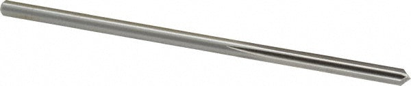 Cleveland C25362 Chucking Reamer 0.1865" Dia, 4-1/2" OAL, 1-1/8" Flute Length, Straight Flute, Straight-Cylindrical Shank, HSS