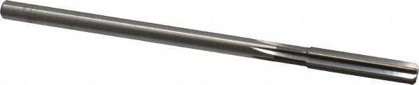 Cleveland C25655 Chucking Reamer 0.3105" Dia, 6" OAL, 1-1/2" Flute Length, Straight Flute, Straight-Cylindrical Shank, HSS