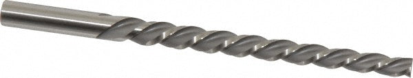 Cleveland C24239 Taper Pin Reamer #4 Pin, 0.2071" Small End, 0.2604" Large End, High Speed Steel