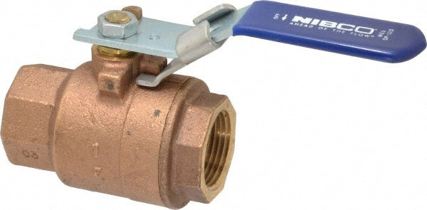 NIBCO NL950LA Standard Manual Ball Valve 1" Pipe, Full Port
