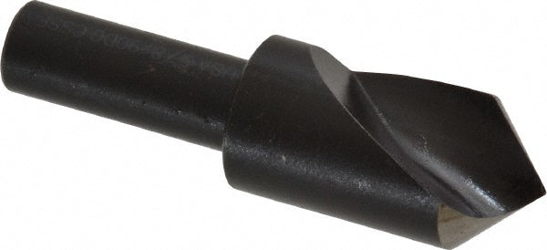 Cleveland C46121 Countersink 5/8" Head Dia, 90.00 deg Included Angle, 1 Flute, High-Speed Steel, Right Hand Cut