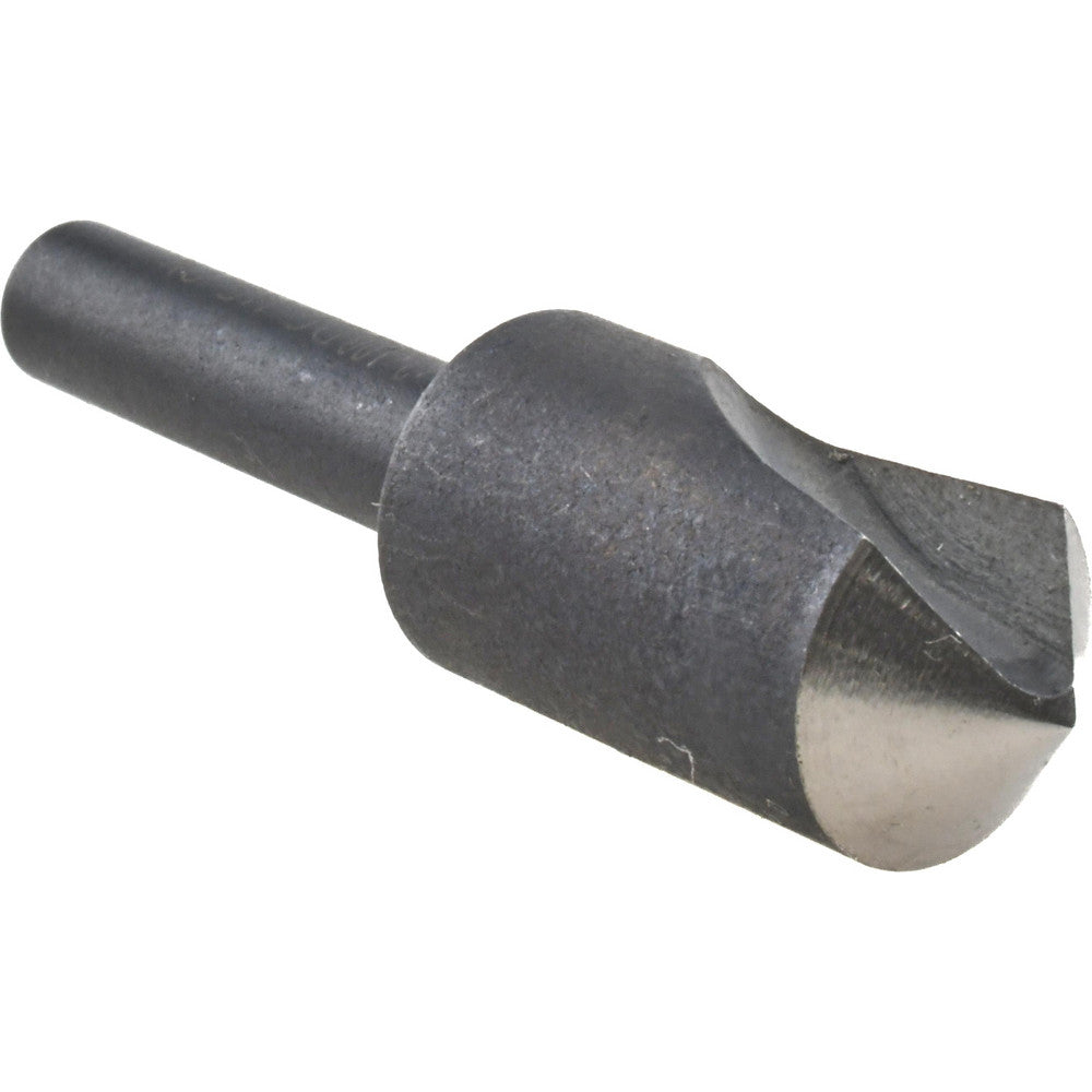 Cleveland C46116 Countersink 1/2" Head Dia, 100.00 deg Included Angle, 1 Flute, High-Speed Steel, Right Hand Cut