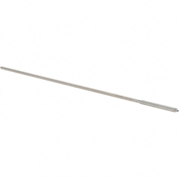 Alvord Polk 10036 Chucking Reamer 0.0460" Dia, 2-1/2" OAL, 1/2" Flute Length, Straight Flute, Straight-Cylindrical Shank, HSS