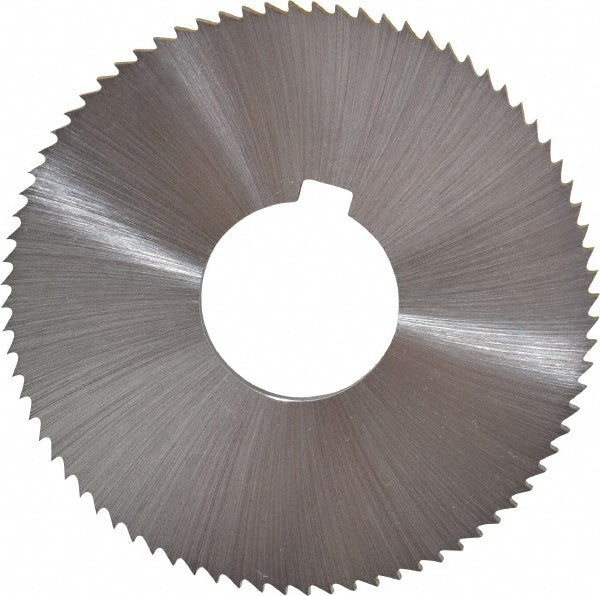 Controx 11600763170001 Slitting & Slotting Saw 3" Dia, 1/8" Thick, 1" Arbor Hole, 80 Teeth, Cobalt