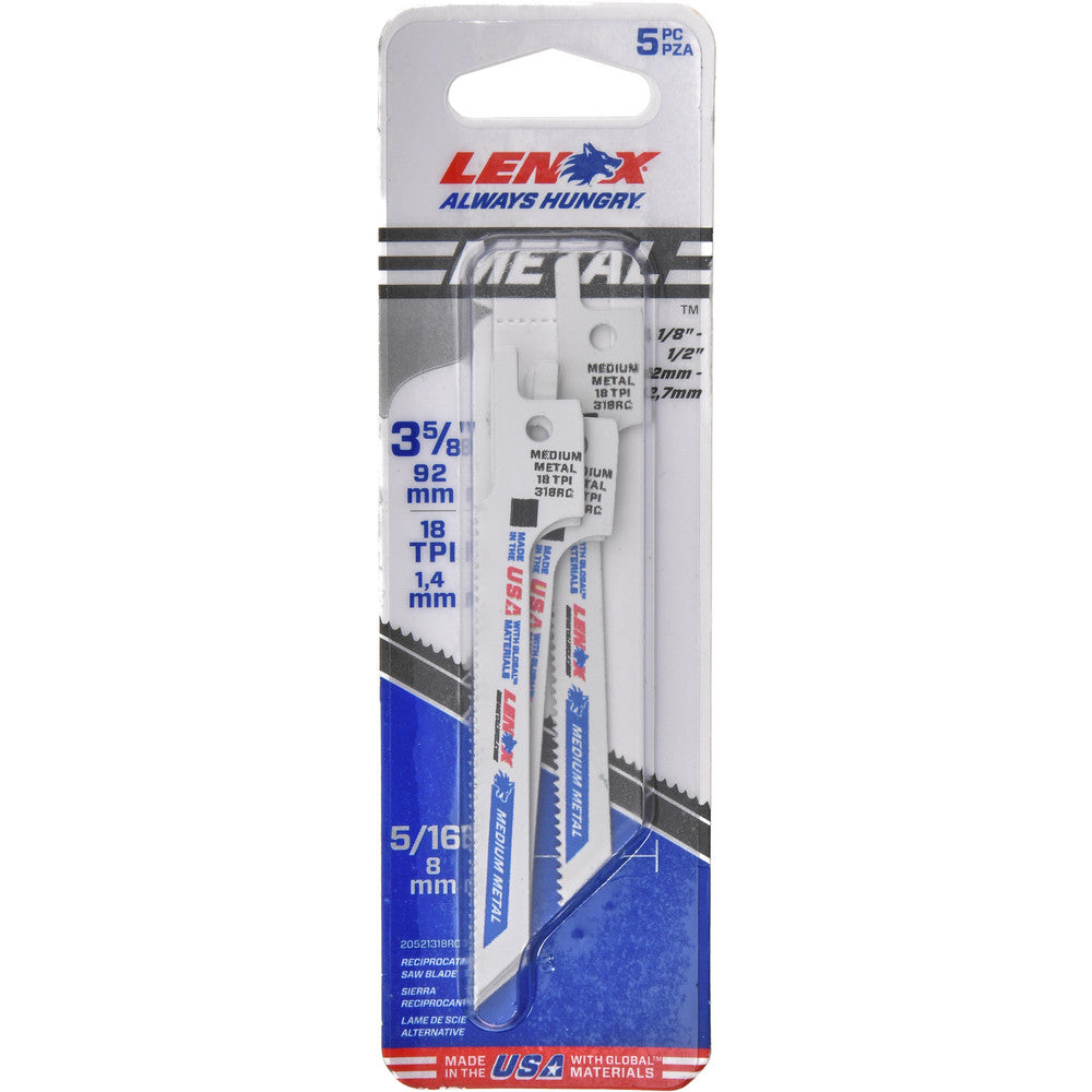Lenox 20521318RC Reciprocating Saw Blade Bi-Metal