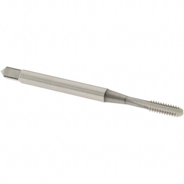 OSG 2493100 Straight Flute Tap #4-40 UNC, 3 Flute, Bottoming Chamfer, 2B & 3B Class of Fit, Vanadium High-Speed Steel, Bright/Uncoated Finish
