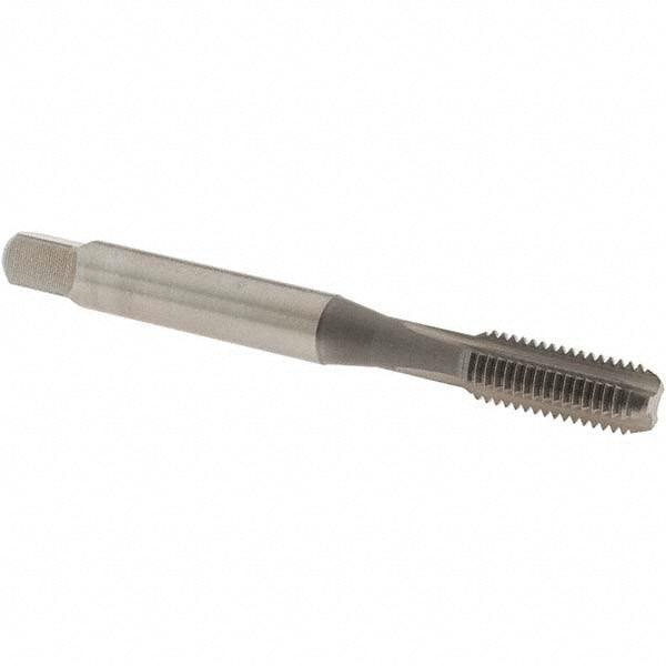 OSG 2493603 Straight Flute Tap 1/4-28 UNF, 3 Flute, Bottoming Chamfer, 3B Class of Fit, Vanadium High-Speed Steel, Nitride Finish