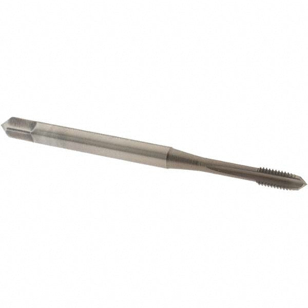 OSG 2494903 Straight Flute Tap M3x0.5 Metric Coarse, 3 Flute, Plug Chamfer, 6H Class of Fit, Vanadium High-Speed Steel, Nitride Finish