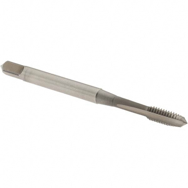 OSG 2410303 Straight Flute Tap M4x0.7 Metric Coarse, 3 Flute, Plug Chamfer, 6H Class of Fit, Vanadium High-Speed Steel, Nitride Finish