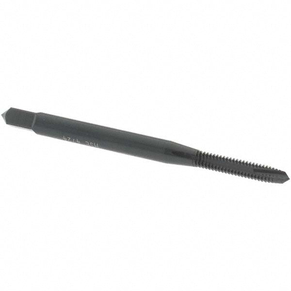 OSG 2806001 Spiral Point Tap #3-48 UNC, 2 Flutes, Plug Chamfer, 2B Class of Fit, HSS-E Vanadium, Steam Oxide Coated
