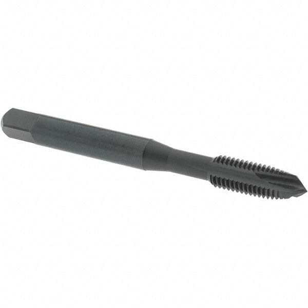 OSG 2840601 Spiral Point Tap 1/4-28 UNF, 3 Flutes, Plug Chamfer, HSS-E Vanadium, Steam Oxide Coated