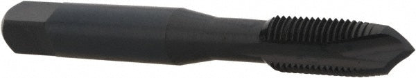 OSG 2841901 Spiral Point Tap 3/8-24 UNF, 3 Flutes, Plug Chamfer, HSS-E Vanadium, Steam Oxide Coated