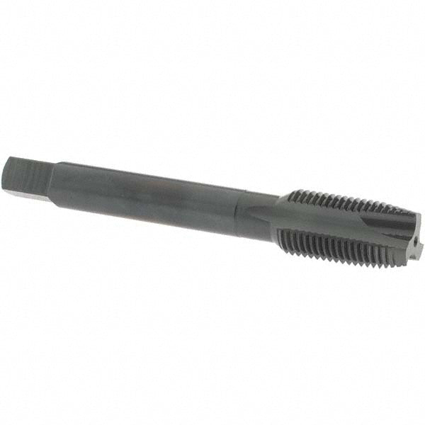 OSG 2832601 Spiral Point Tap 1/2-20 UNF, 3 Flutes, Plug Chamfer, 3B Class of Fit, HSS-E Vanadium, Steam Oxide Coated