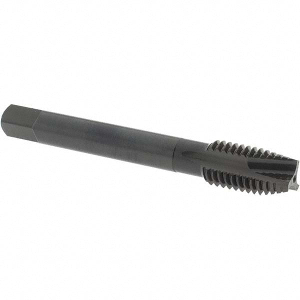 OSG 2892301 Spiral Point Tap M12x1.75 Metric, 3 Flutes, Plug Chamfer, 6H Class of Fit, HSS-E Vanadium, Steam Oxide Coated
