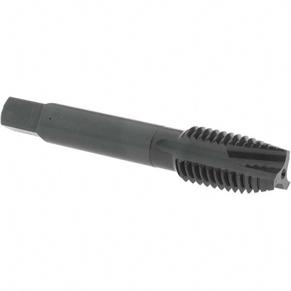OSG 2893201 Spiral Point Tap M18x2.5 Metric, 3 Flutes, Plug Chamfer, HSS-E Vanadium, Steam Oxide Coated