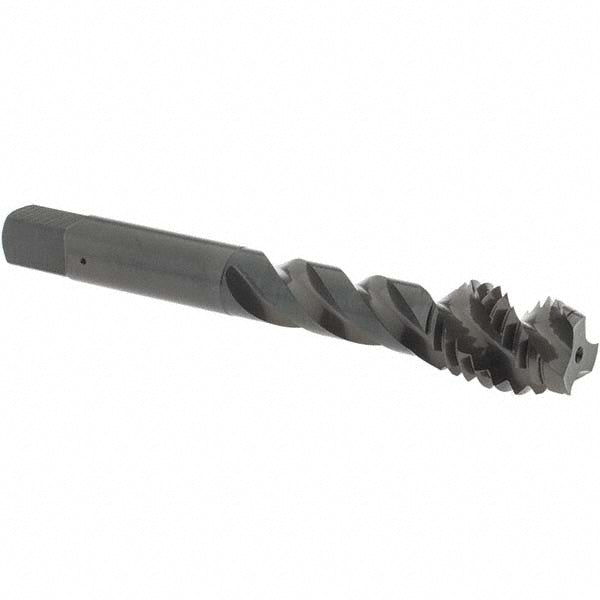 OSG 2932401 Spiral Flute Tap 1/2-13, UNC, 3 Flute, Modified Bottoming Chamfer, 3B Class of Fit, Vanadium High-Speed Steel, Oxide Finish