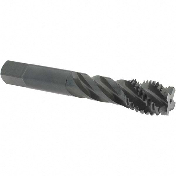 OSG 2943601 Spiral Flute Tap 3/4-10, UNC, 4 Flute, Modified Bottoming Chamfer, 2B/3B Class of Fit, Vanadium High-Speed Steel, Oxide Finish