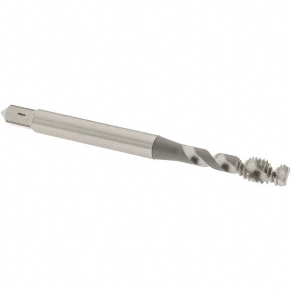 OSG 2954400 Spiral Flute Tap #10-32, UNF, 2 Flute, Modified Bottoming Chamfer, 2B Class of Fit, Vanadium High-Speed Steel, Bright/Uncoated Finish