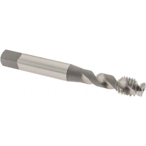OSG 2963800 Spiral Flute Tap M8x1.25, Metric Coarse, 2 Flute, Modified Bottoming Chamfer, 6H Class of Fit, Vanadium High-Speed Steel, Bright/Uncoated Finish