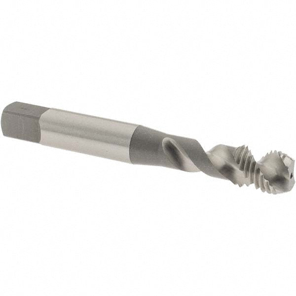 OSG 2964000 Spiral Flute Tap M10x1.25, Metric Fine, 2 Flute, Modified Bottoming Chamfer, 4H Class of Fit, Vanadium High-Speed Steel, Bright/Uncoated Finish