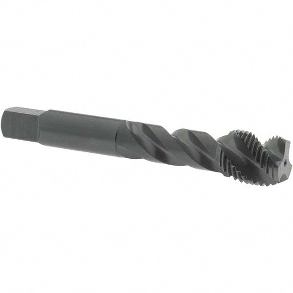 OSG 2992801 Spiral Flute Tap M16x1.5, Metric Fine, 3 Flute, Modified Bottoming Chamfer, 4H Class of Fit, Vanadium High-Speed Steel, Oxide Finish