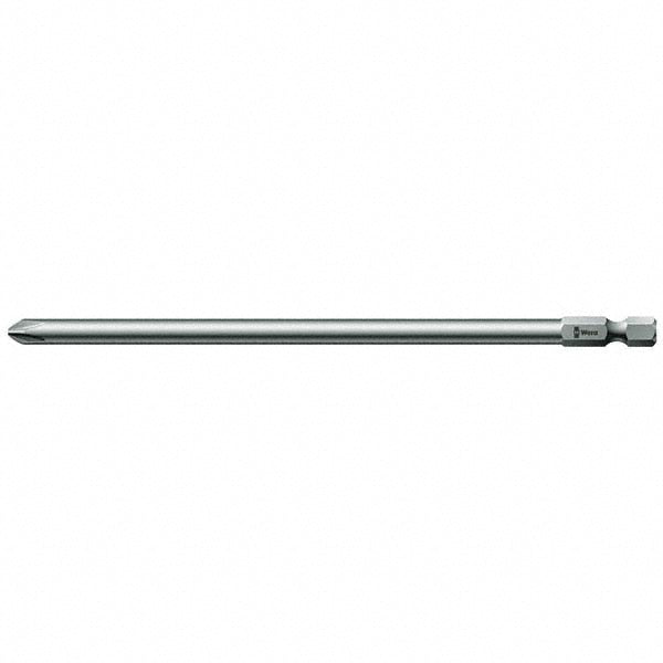 Wera 05059802001 Power Screwdriver Bit #3 Phillips, PH3 Speciality Point Size, 1/4" Hex Drive