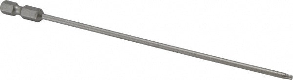 Wera 05060195001 Power Screwdriver Bit T8 Torx, TX8 Speciality Point Size, 1/4" Hex Drive