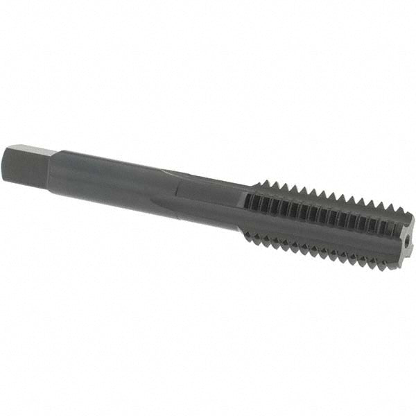 OSG 1602807 Straight Flute Tap 1/2-13 UNC, 4 Flute, Bottoming Chamfer, 3B Class of Fit, High-Speed Steel, Nitride & Oxide Finish