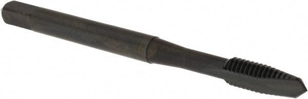 OSG 1208201 Spiral Point Tap #8-36 UNF, 2 Flutes, Plug Chamfer, 2B/3B Class of Fit, HSS, Steam Oxide Coated