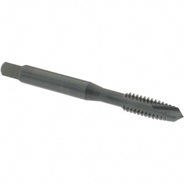 OSG 1225001 Spiral Point Tap 1/4-20 UNC, 2 Flutes, Plug Chamfer, HSS, Steam Oxide Coated