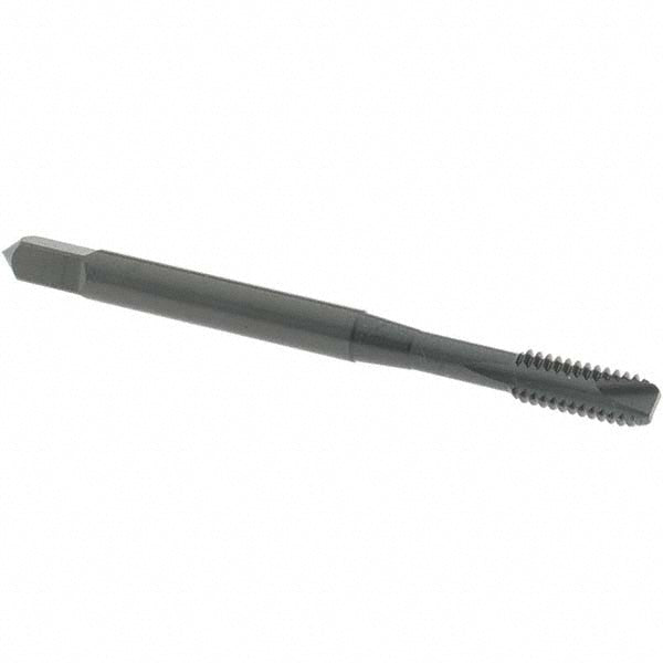 OSG 1212901 Spiral Point Tap #8-32 UNC, 2 Flutes, Bottoming Chamfer, 2B Class of Fit, HSS, Steam Oxide Coated