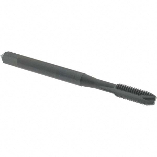 OSG 1213901 Spiral Point Tap #10-32 UNF, 2 Flutes, Bottoming Chamfer, 2B Class of Fit, HSS, Steam Oxide Coated