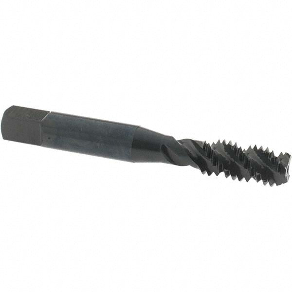 OSG 1430901 Spiral Flute Tap 3/8-16, UNC, 3 Flute, Bottoming Chamfer, 3B Class of Fit, High-Speed Steel, Oxide Finish