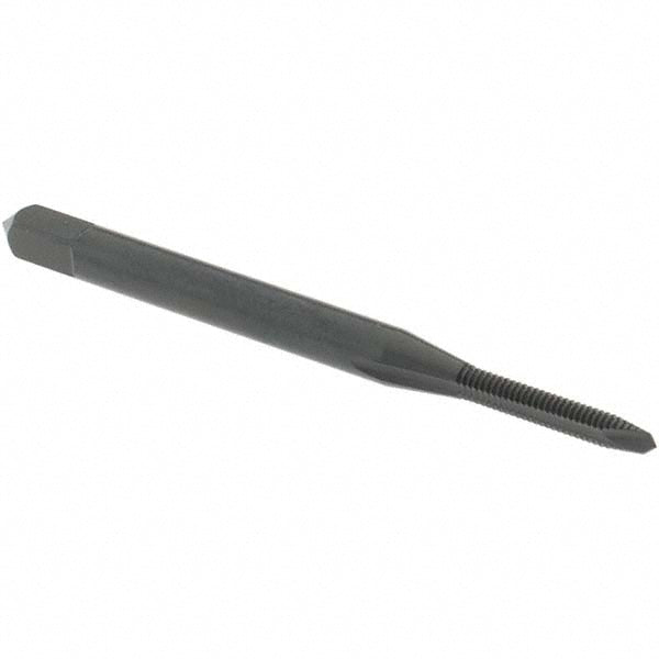 OSG 1982001 Spiral Point Tap M2x0.4 Metric, 2 Flutes, Plug Chamfer, 6H Class of Fit, HSS, Steam Oxide Coated