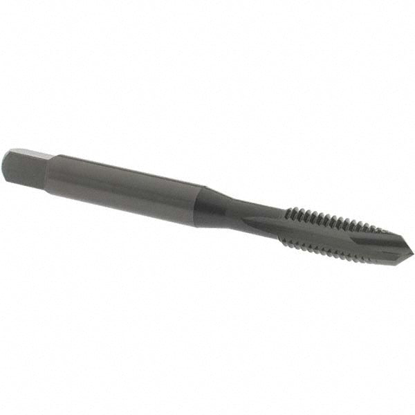 OSG 1981001 Spiral Point Tap M6x1 Metric, 2 Flutes, Plug Chamfer, 6H Class of Fit, HSS, Steam Oxide Coated