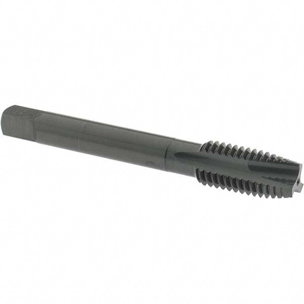 OSG 1981901 Spiral Point Tap M12x1.75 Metric, 3 Flutes, Plug Chamfer, 6H Class of Fit, HSS, Steam Oxide Coated