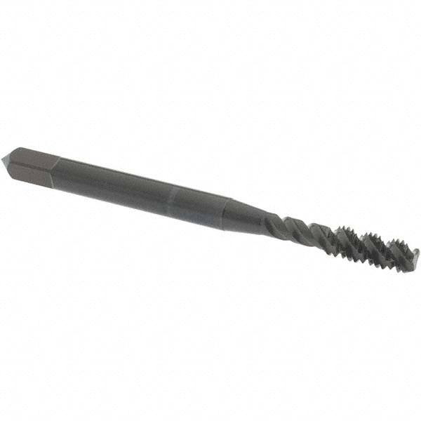 OSG 1985501 Spiral Flute Tap M4x0.70, Metric Coarse, 3 Flute, Bottoming Chamfer, 6H Class of Fit, High-Speed Steel, Oxide Finish